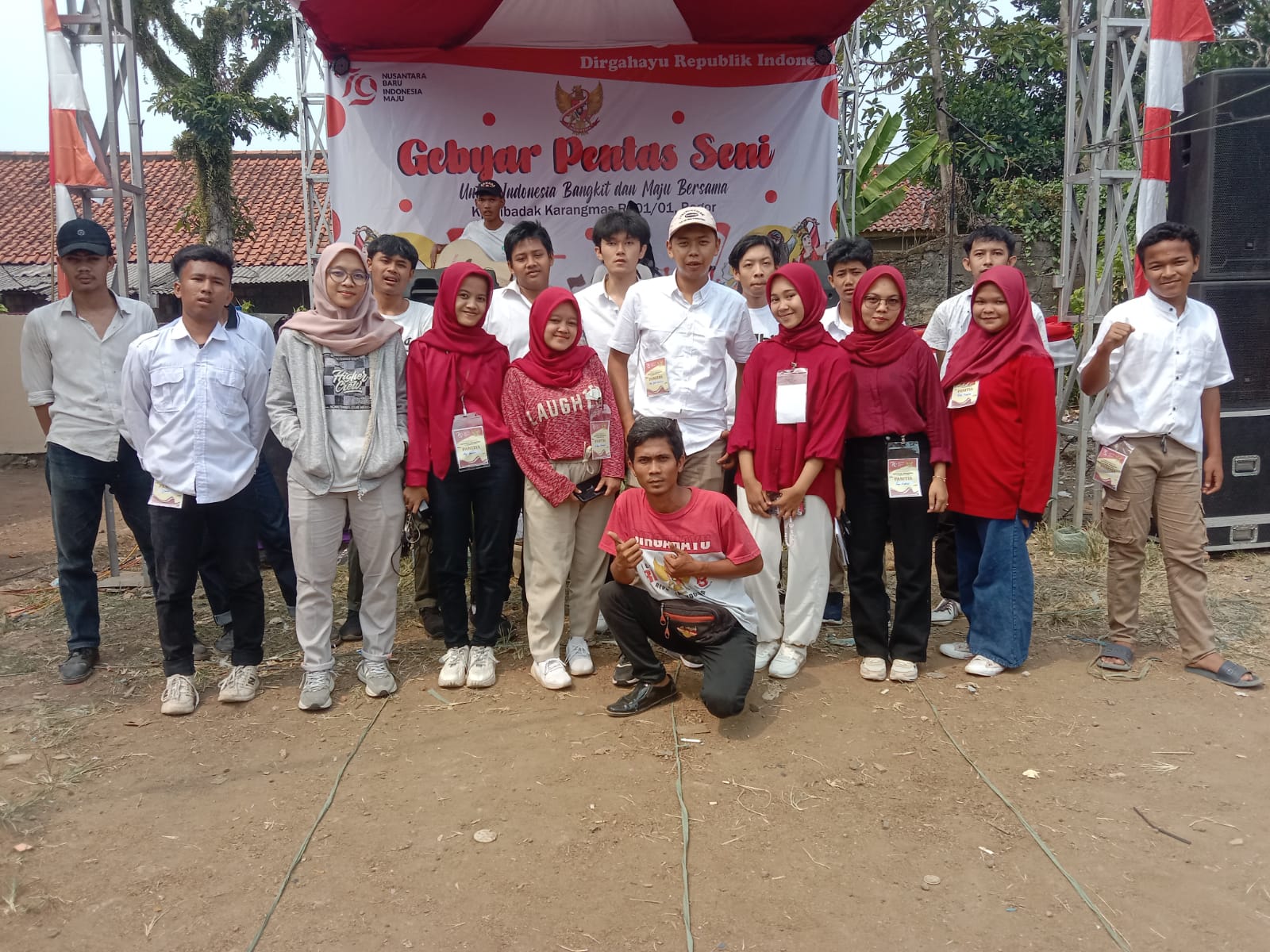 Panitia HUT RI Ke-79 Desa Cibadak 