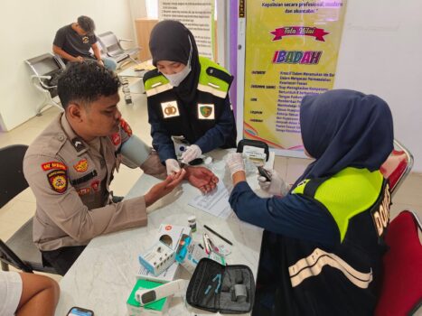 Polres Kampar Prioritaskan Kesehatan Tim Raga: Jaga Stamina dan Optimalkan Pelayanan