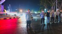 Jaga Kamtibmas, Wakapolres Kampar Pimpin Patroli Tim Raga di Bangkinang
