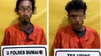 Ungkap Kasus Pengerusakan Rumah, Polres Dumai Amankan 2 Terlapor